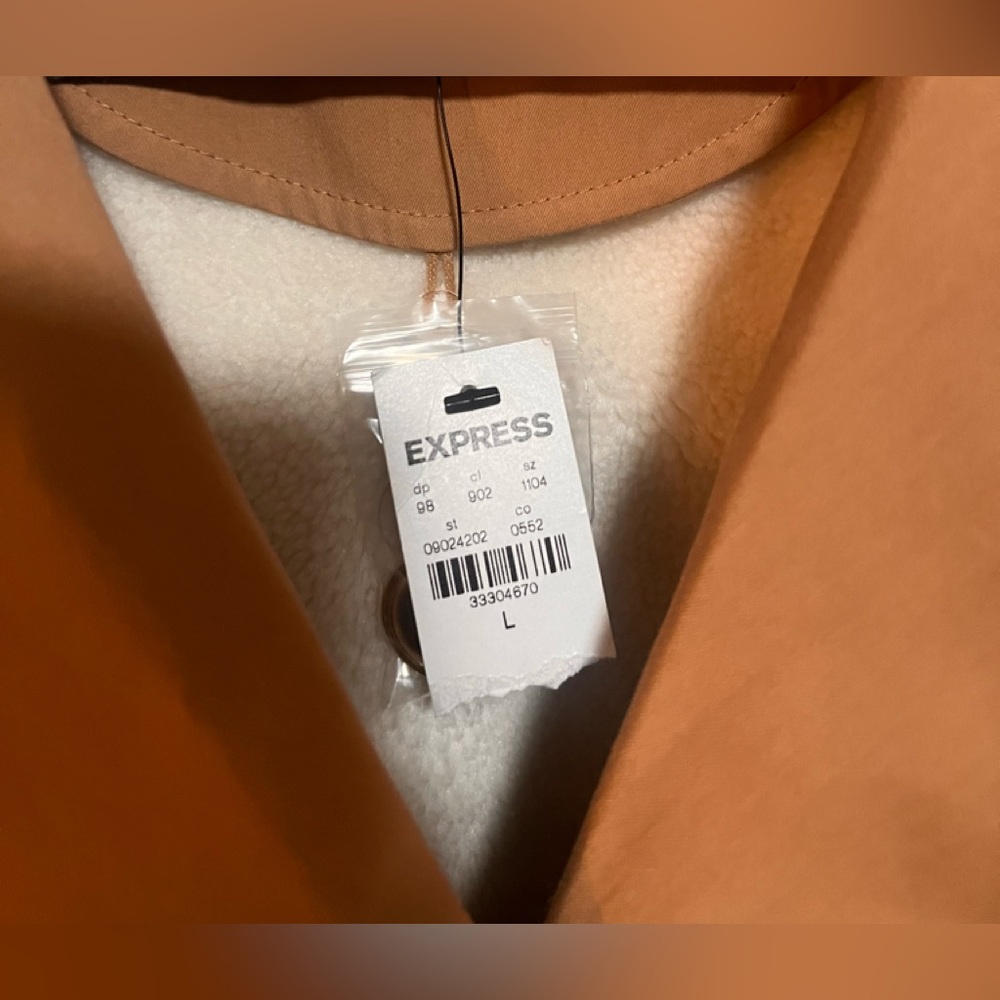 Express Women's Tan Trench Coat